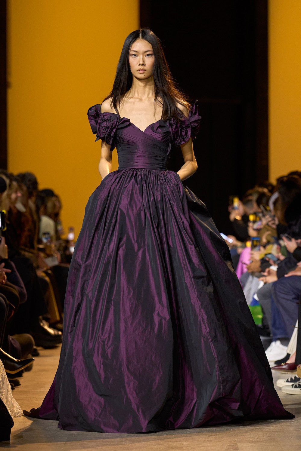 Elie saab purple dress best sale